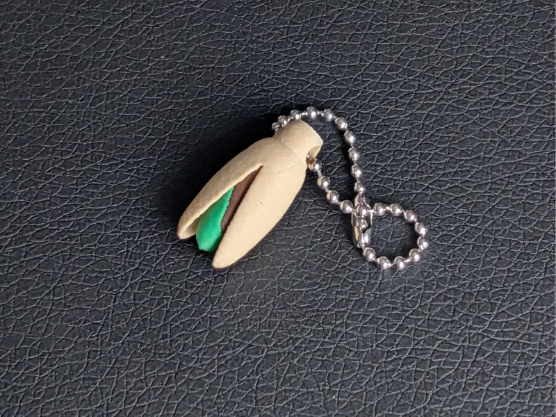 Pistachio Keychain