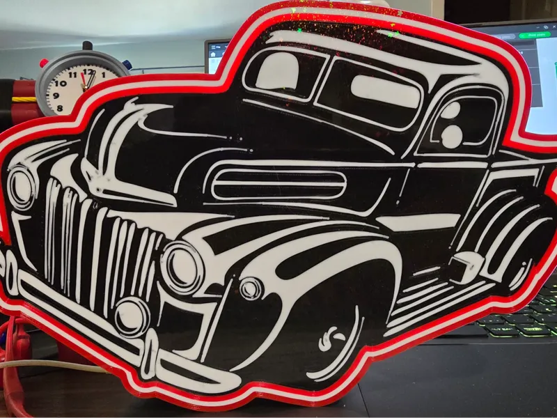 1941 GMC Pickup Light Box