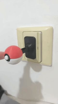 精灵球开关装饰（）分色版