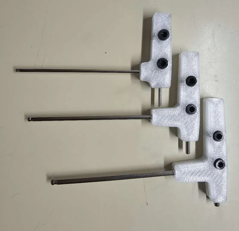 Bambu lab hex key handles with M3 screws