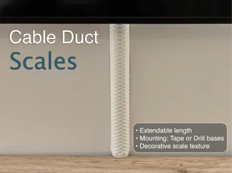Cable Duct - Scales Texture