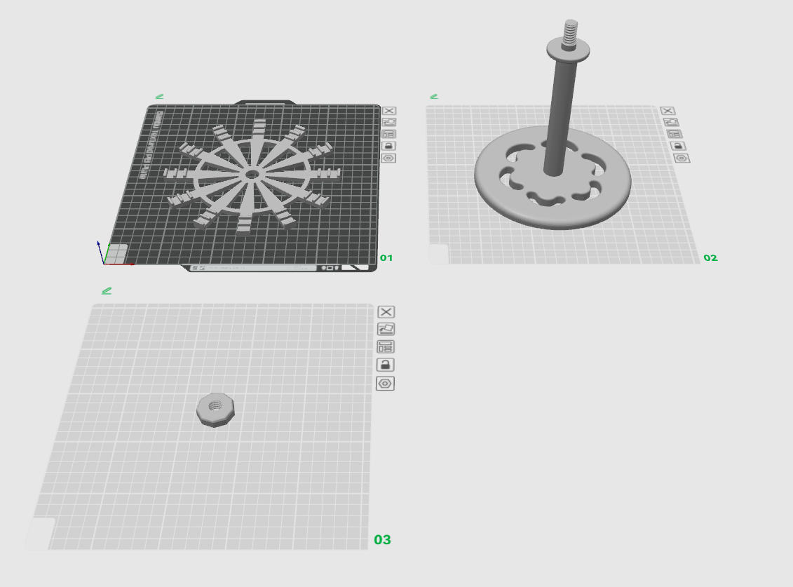 Miniatura 2 do modelo 3D 旋转挂架