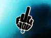 Ironing top surfaces FU Keychain