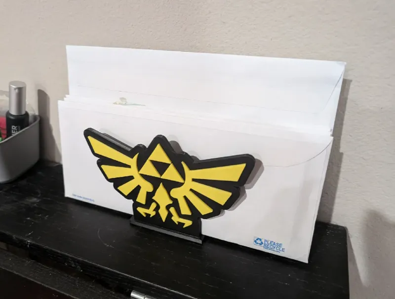 Hylian Crest Document Slot
