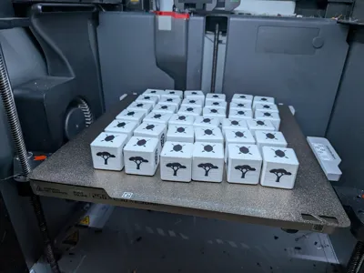Blue Prince - Ivory Dice with AMS, Multiples