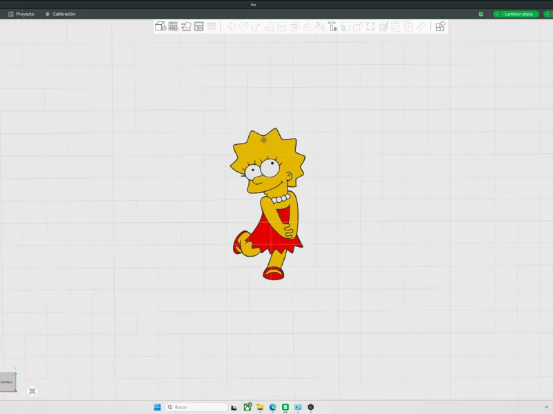 Lisa Simpson Keychain