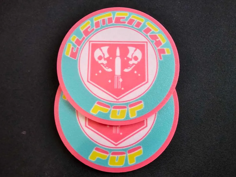 Elemental Pop Zombie Perk Coaster 