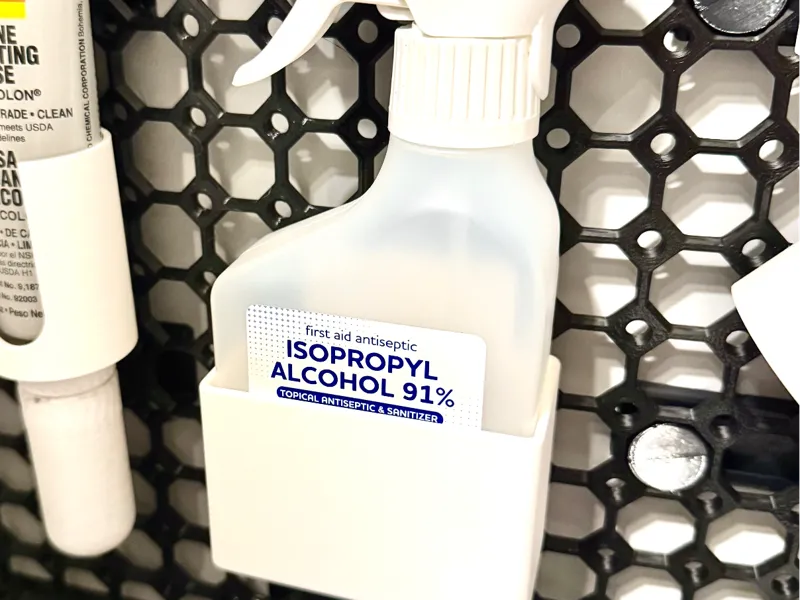 Alcohol Spray Bottle mount for Multiboard