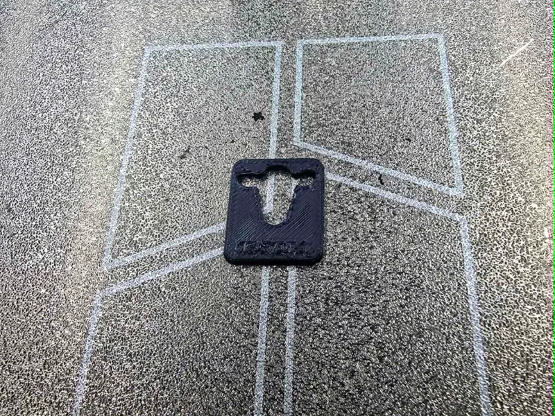 Cow Head Stencil