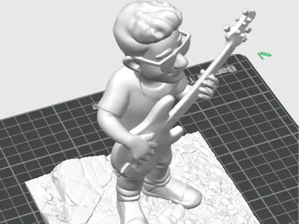 boy playing guitar