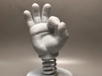 Wiggling OK Hand
