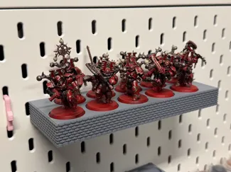 32mm Base Miniature Display for Ikea Skadis