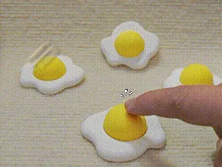 Fried Egg Keyboard Clicker