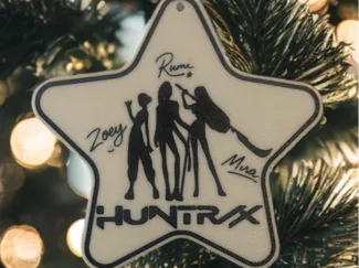 K POP Demon Hunters Hutrix Christmas Ornament 
