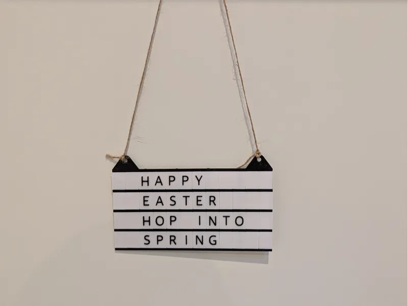 Letter Board - Easter Spring Set