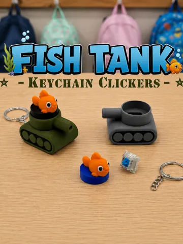 Llavero: Fish Tank - Keychain Clickers — vista de referencia 2