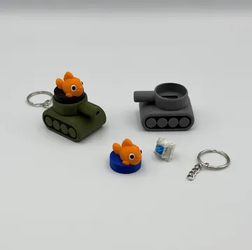 Llavero: Fish Tank - Keychain Clickers — vista de referencia 4