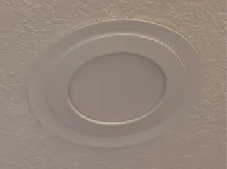 6" recessed light trim
