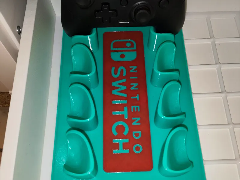 Compact Gridfinity Switch Pro Controller Stand
