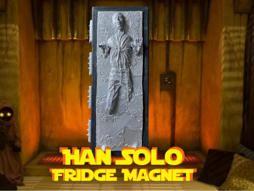 Magnet Han Solo dans la carbonite