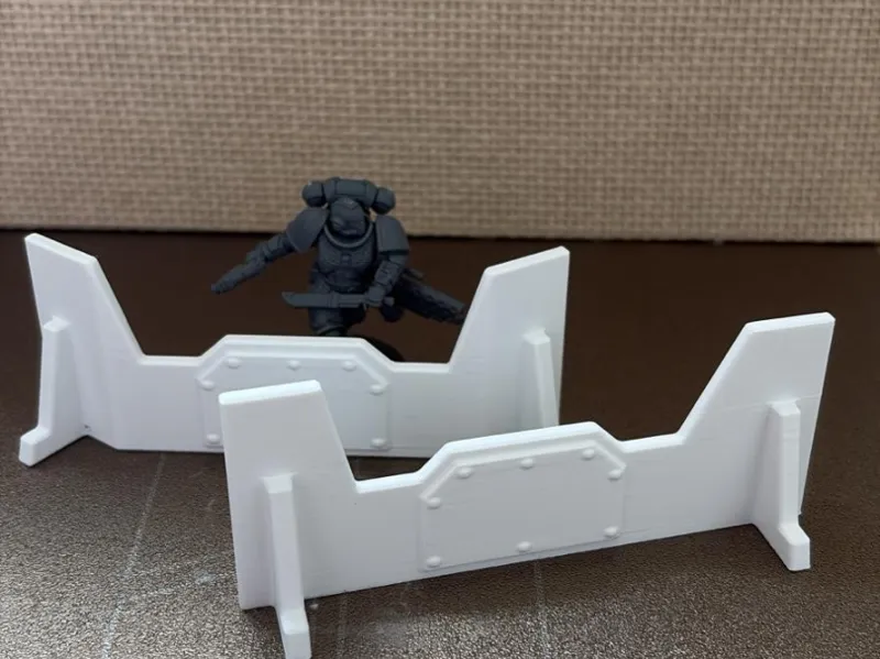 Barricades for Wargaming (Straight & Curved)
