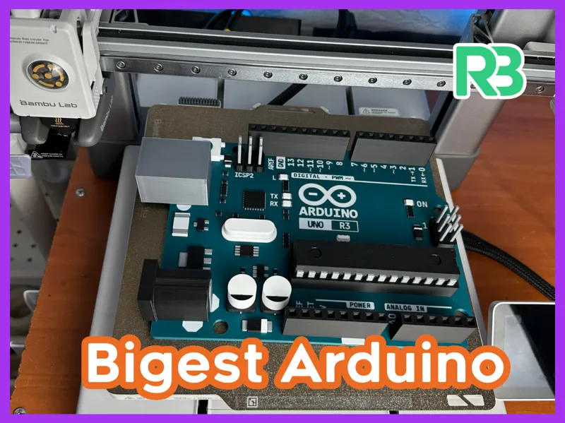 Giant Arduino UNO R3 – Multicolor Print