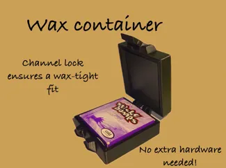 SnapLock Wax Container