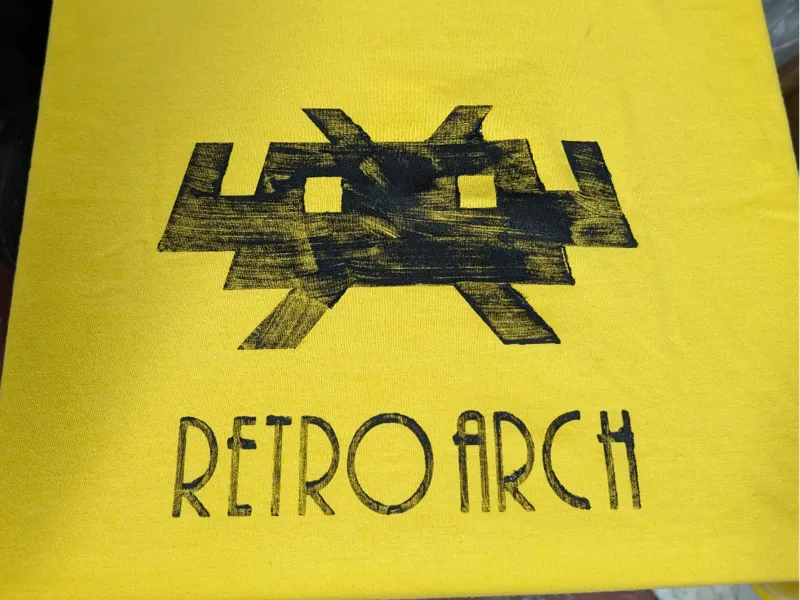 RetroArch T-Shirt Stamp