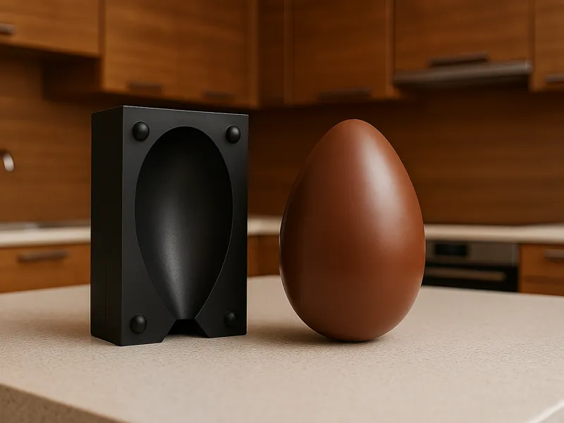 Stampo uova di pasqua o uova piccole farle in casa