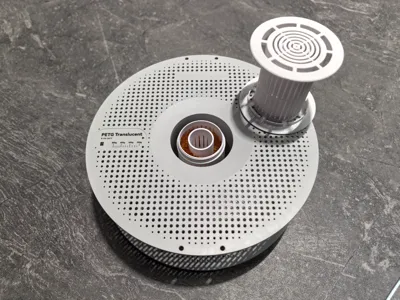 Filament Dryer Box (for A1 mini, extra-large air contact area, desiccant saving)