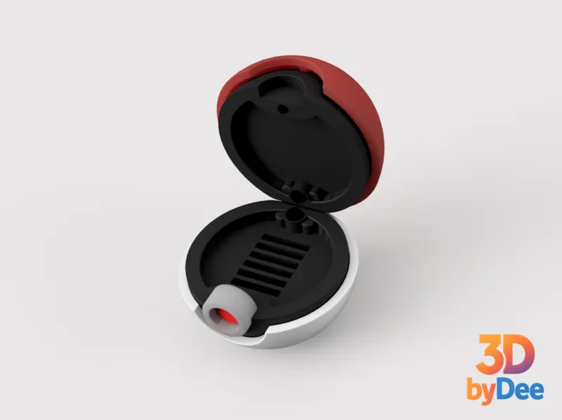 Switch Game Holder Poke Ball