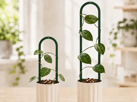 Letrero o emblema decorativo: Minimal Arch Plant Trellis – 2 Sizes — referencia de MakerWorld