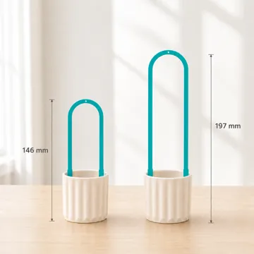 Letrero o emblema decorativo: Minimal Arch Plant Trellis – 2 Sizes — vista de referencia 3
