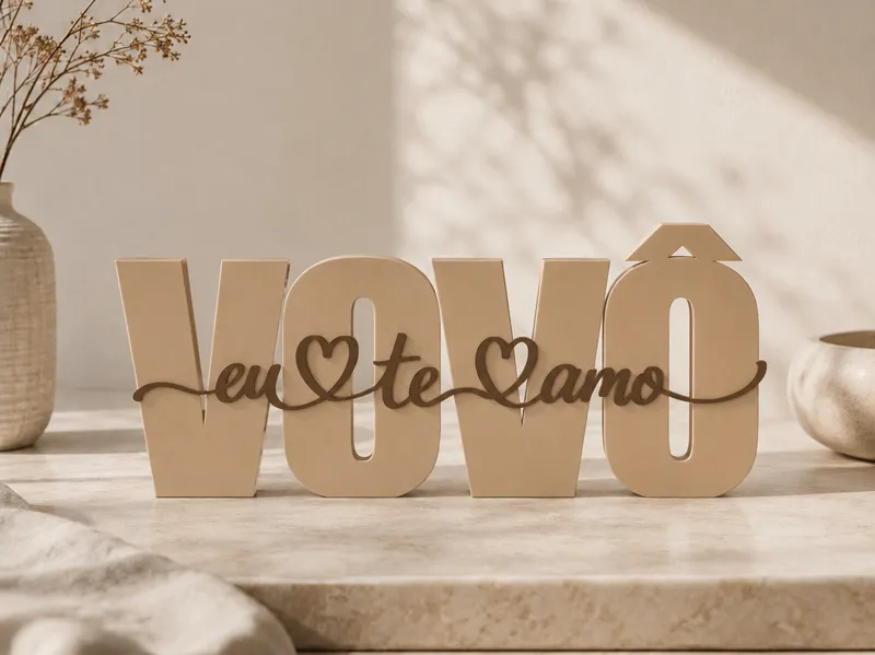 葡萄牙语：“VOVÔ,eu te amo” -父亲节礼物(Q_Craft)