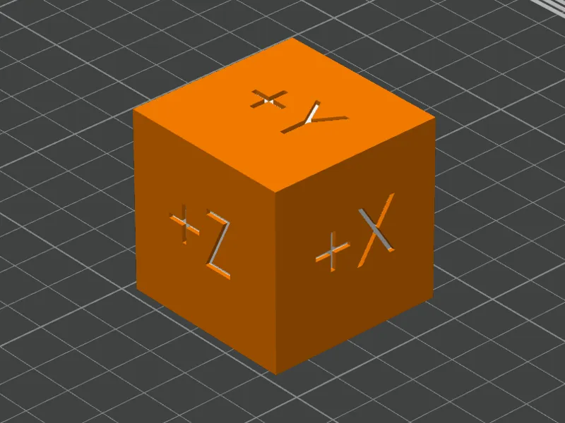 XYZ Coordinate System BLOCK