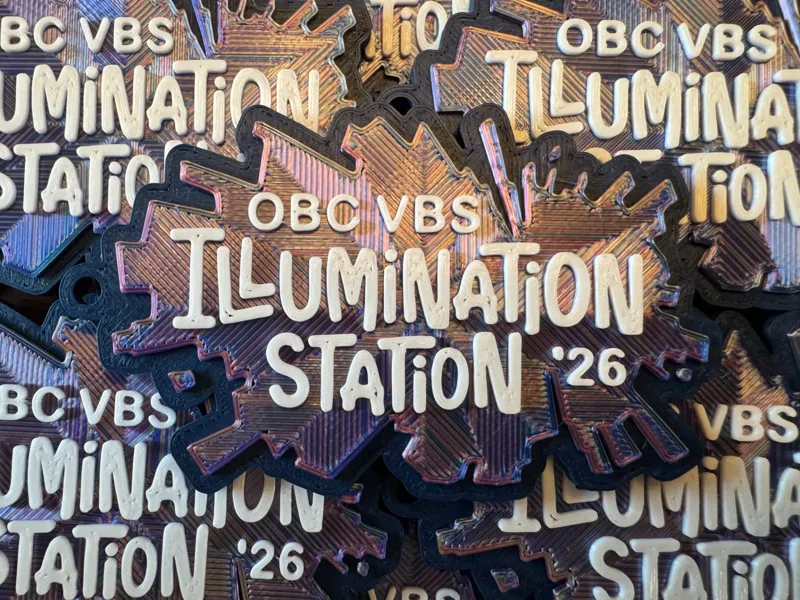 Customizable VBS 2026 Keychain (AMS Optional)