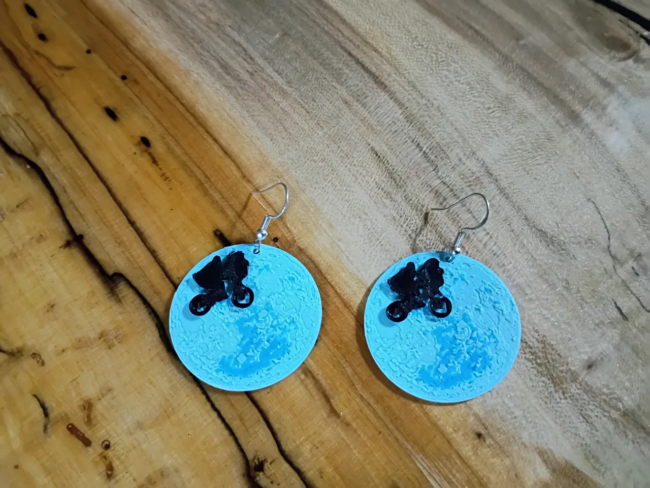 ET Over the Moon – Halloween Earrings (Fast Print) view 2