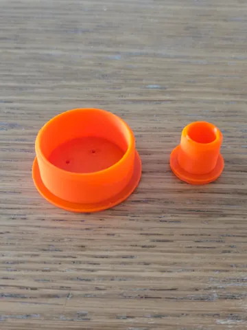 Accesorio para filamento: Customisable Plug & Stopper: Any Size, Grip, Vents — vista de referencia 2