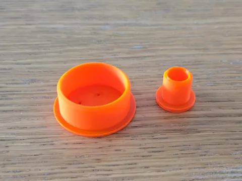 Accesorio para filamento: Customisable Plug & Stopper: Any Size, Grip, Vents — referencia de MakerWorld