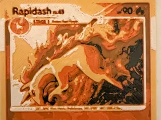 Rapidash Pokemon card
