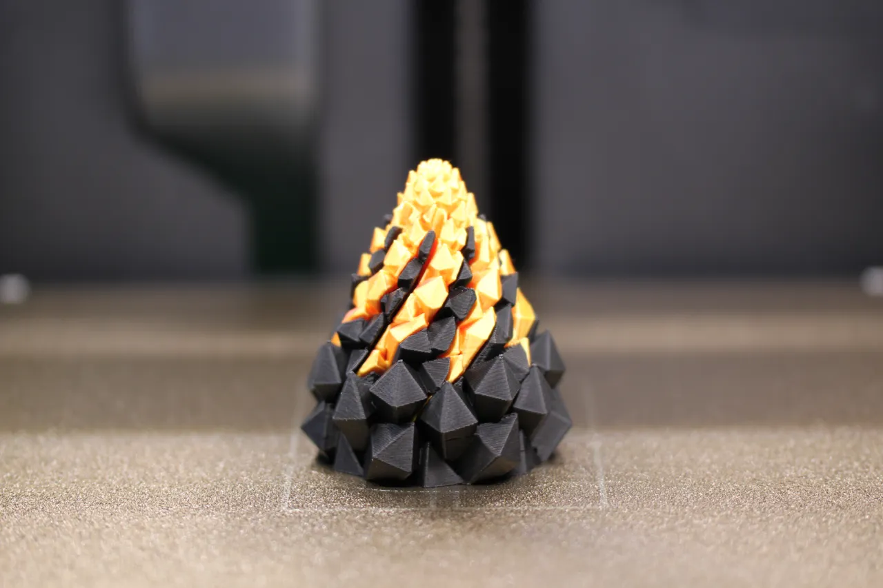 Impossible passthrough crystal cone view 3