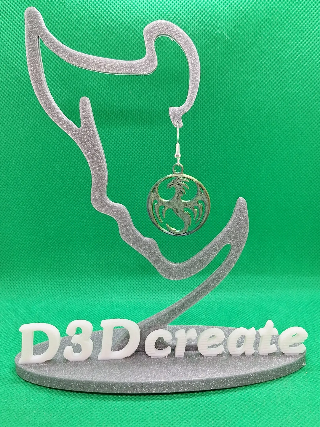 Dragon earrings (3) view 2