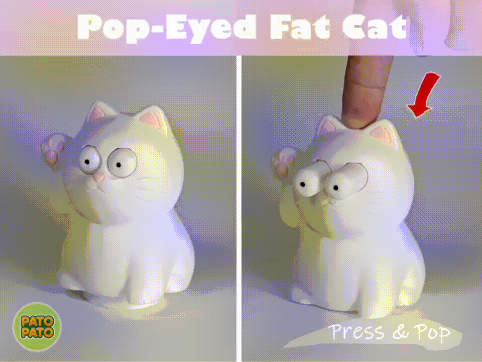 Pop-eyed fat cat