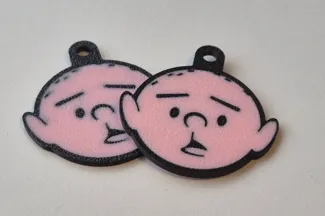 Karl Pilkington Keychain