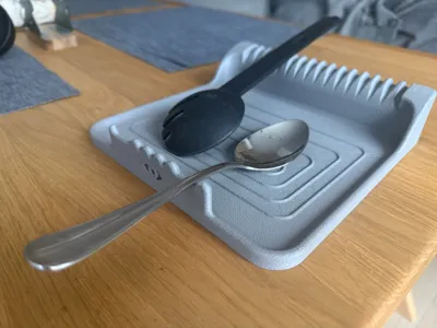 Kitchen Utensil Rest - Spoon and Ladle Holder