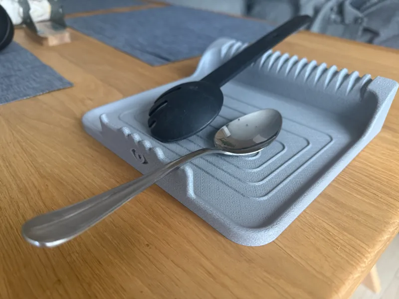 Kitchen Utensil Rest - Spoon and Ladle Holder