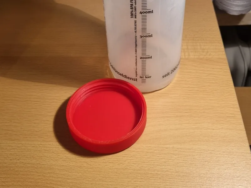 Schraubdeckel für Fahrradtrinkflasche