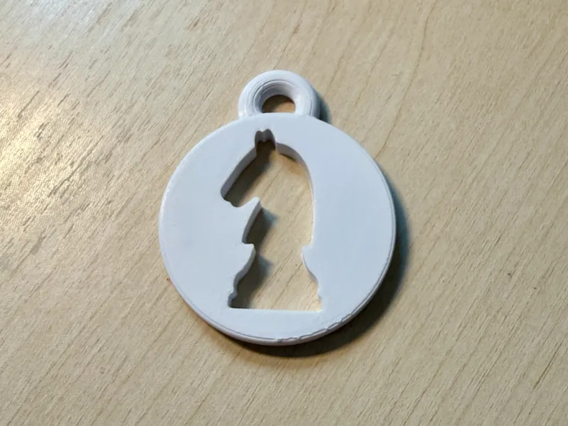 Keychain Chess Horse