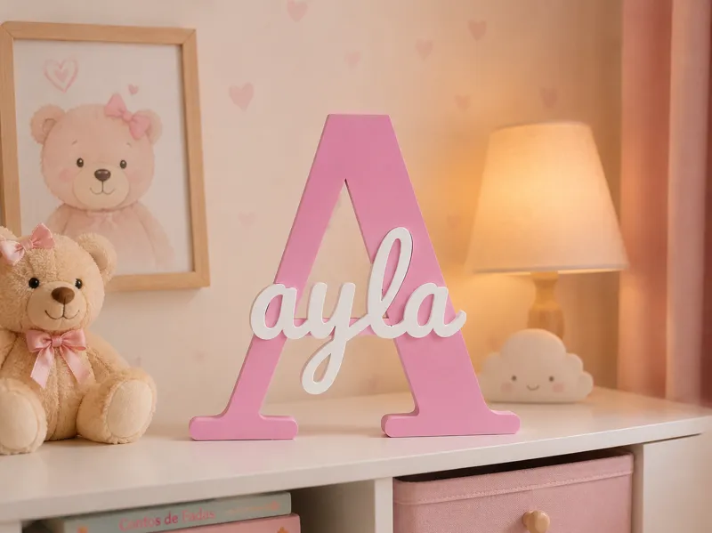 Ayla - Letreiro personalizado 15 cm