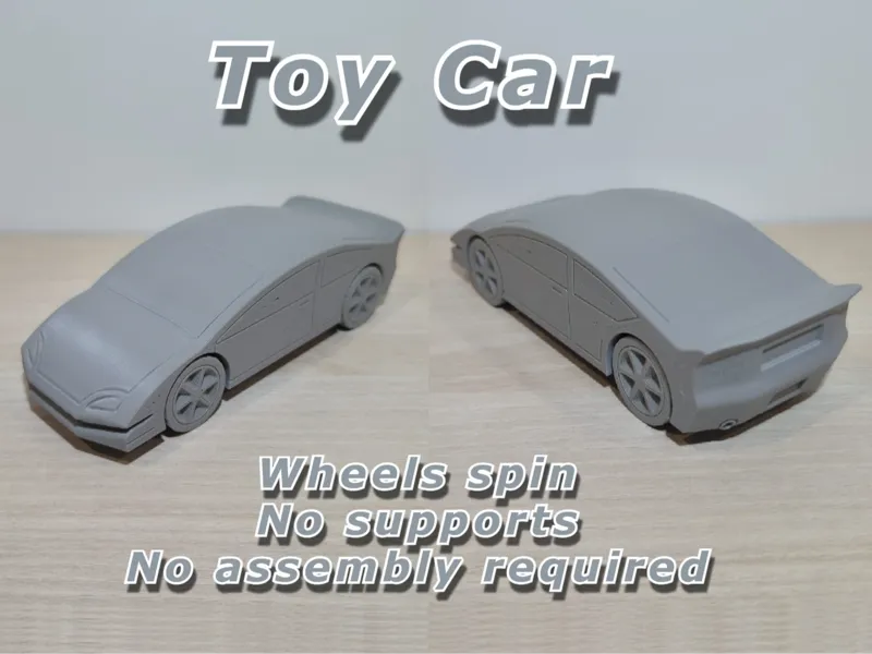 Basic toy car